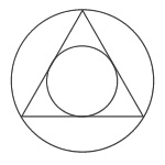triangle between circular orbits